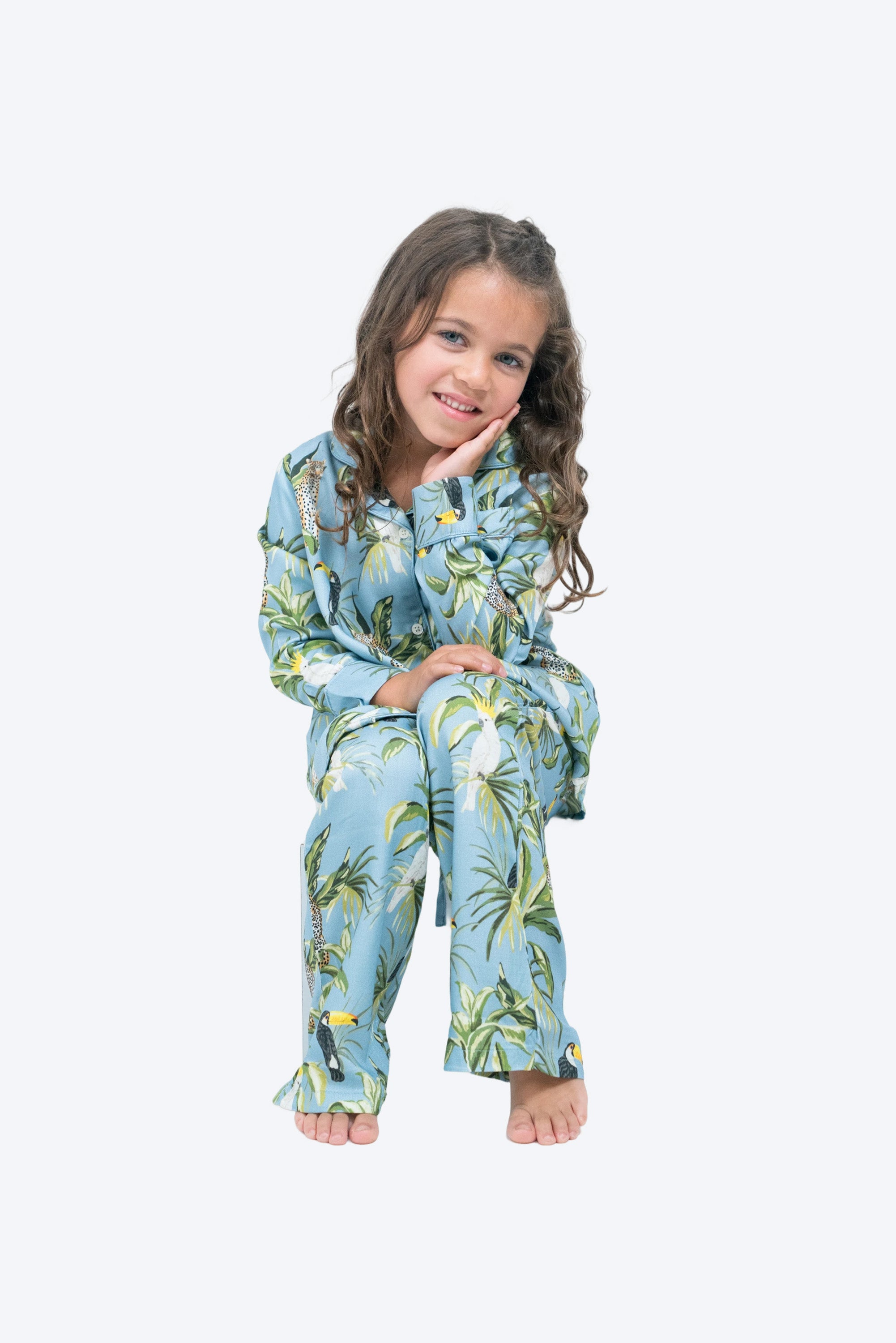 Pijama infantil girasol cacatua W25