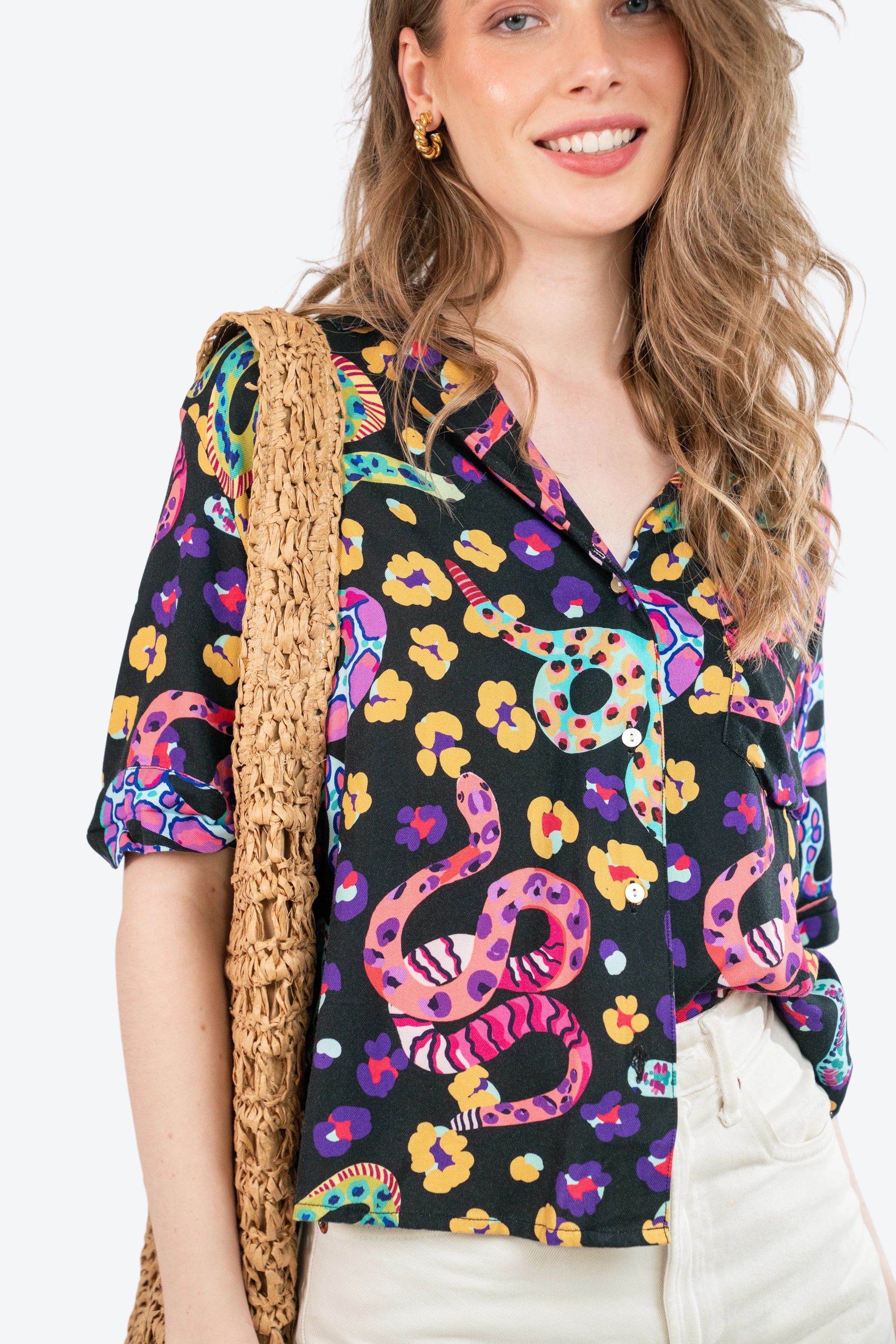 Blusa Begonia Serpientes S26