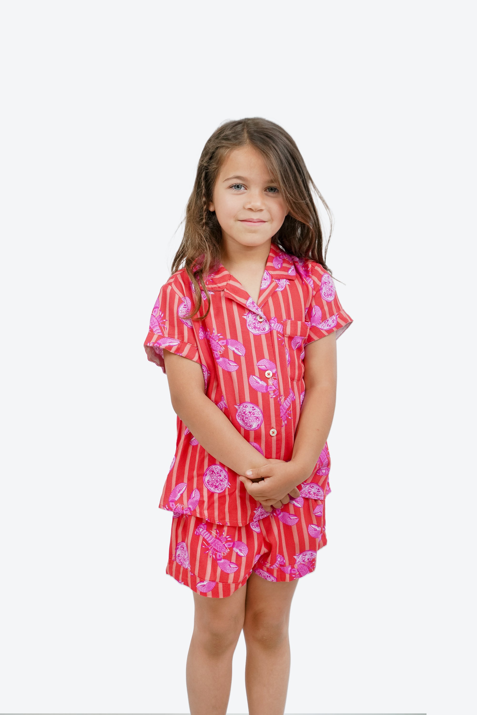 Pijama infantil Jazmin Langosta S26