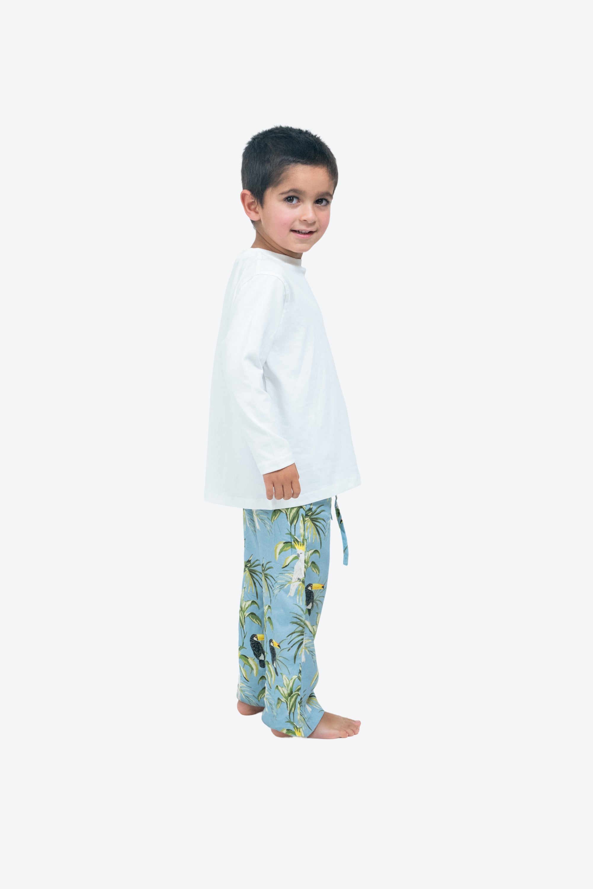Pijama infantil orquidea Cacatua W25