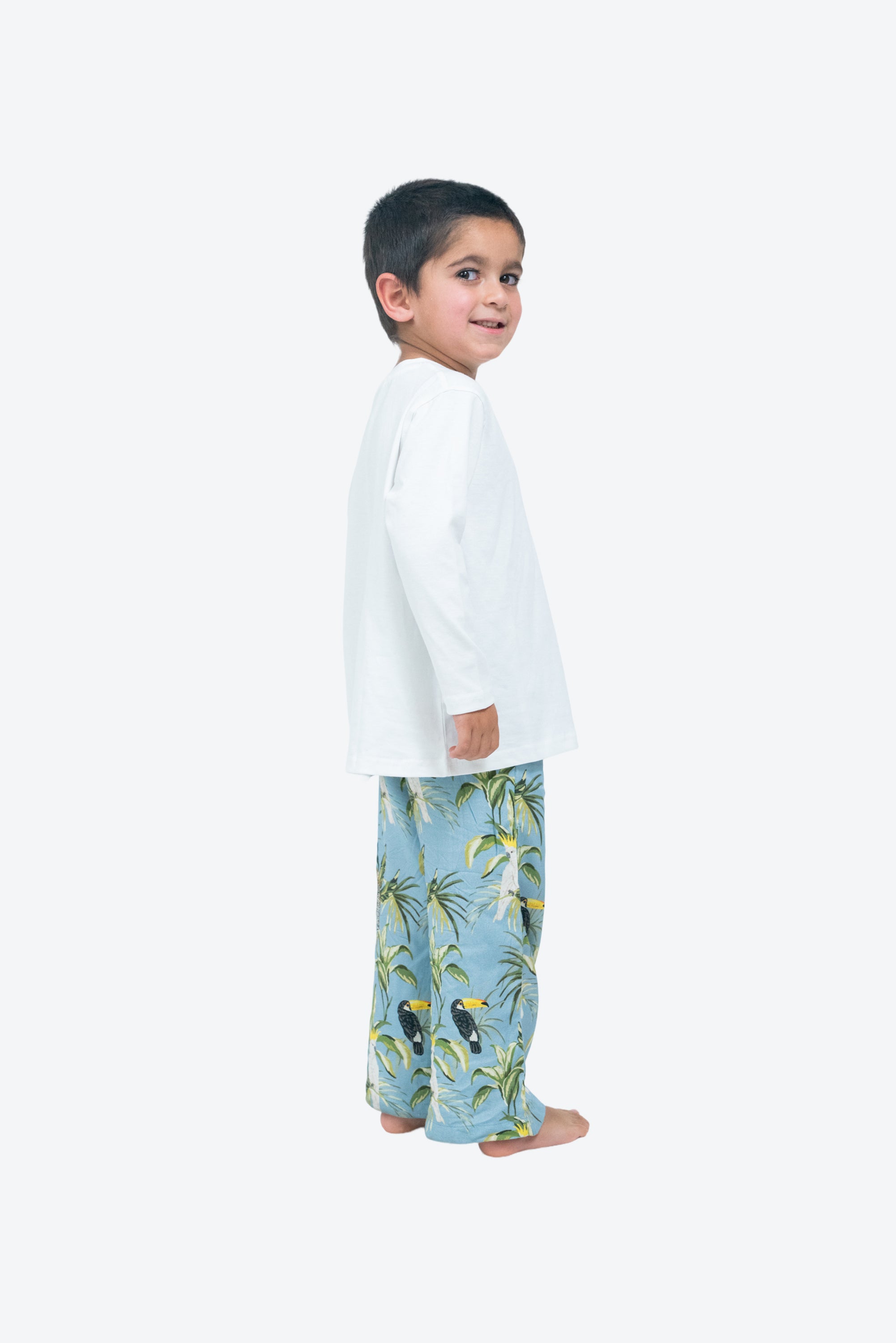 Pijama infantil orquidea Cacatua W25