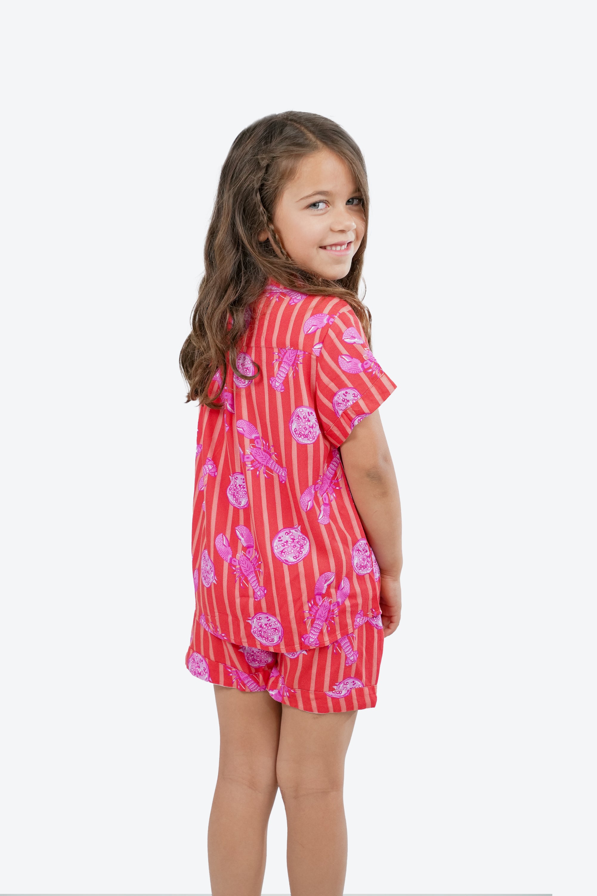 Pijama infantil Jazmin Langosta S26