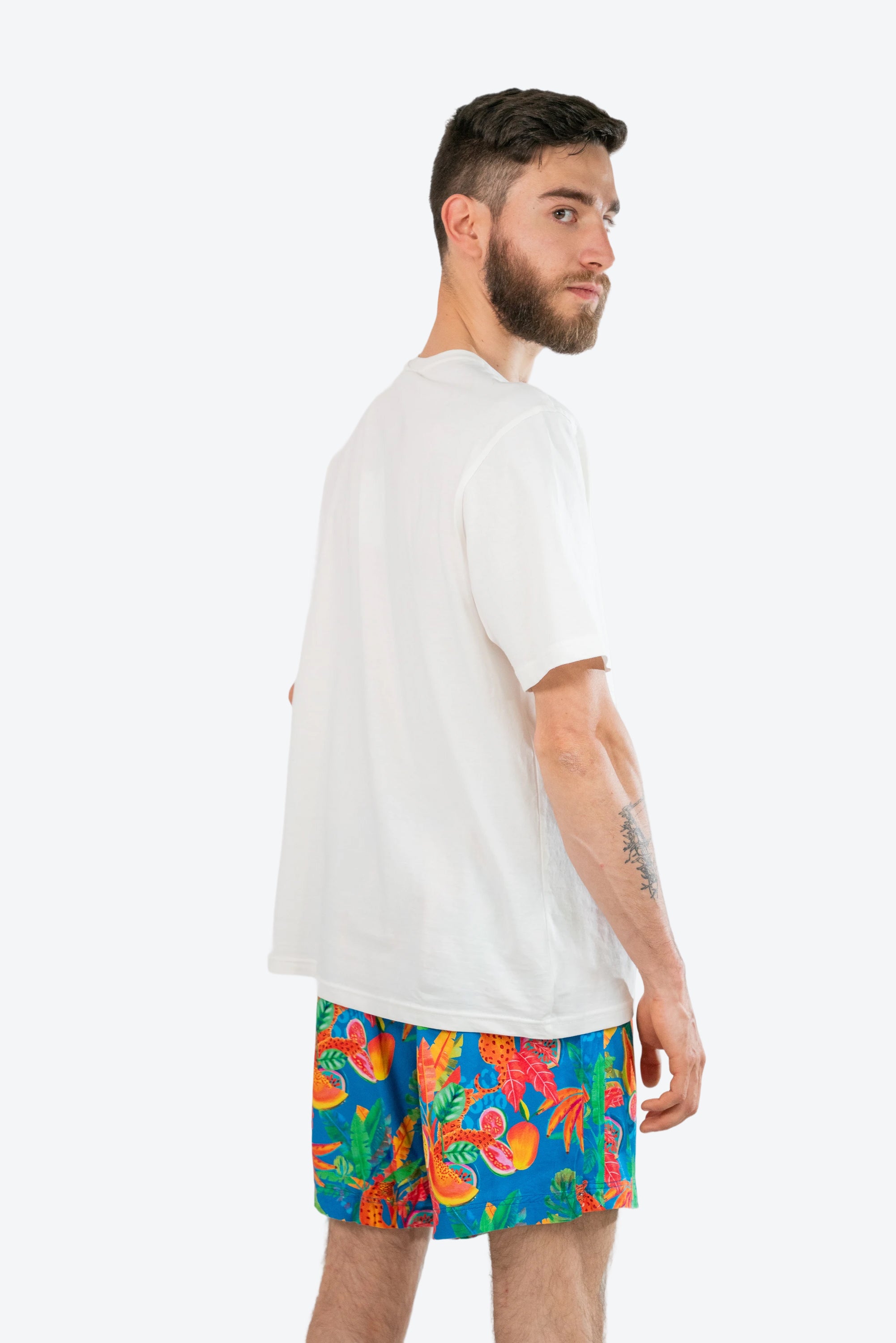 Pijama hombre Protea Leopardo Azul S26