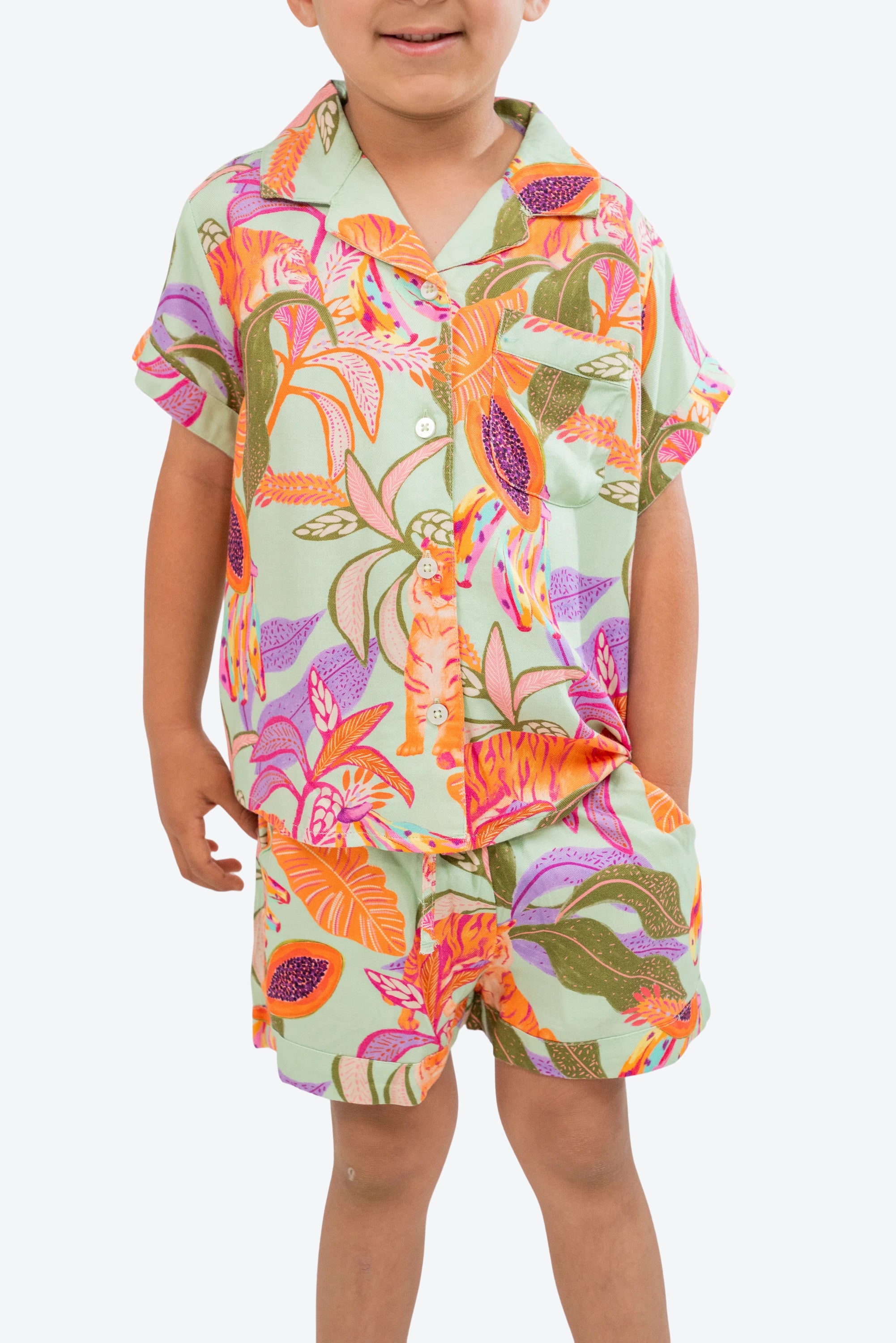 Pijama infantil Jazmin Tigre S26