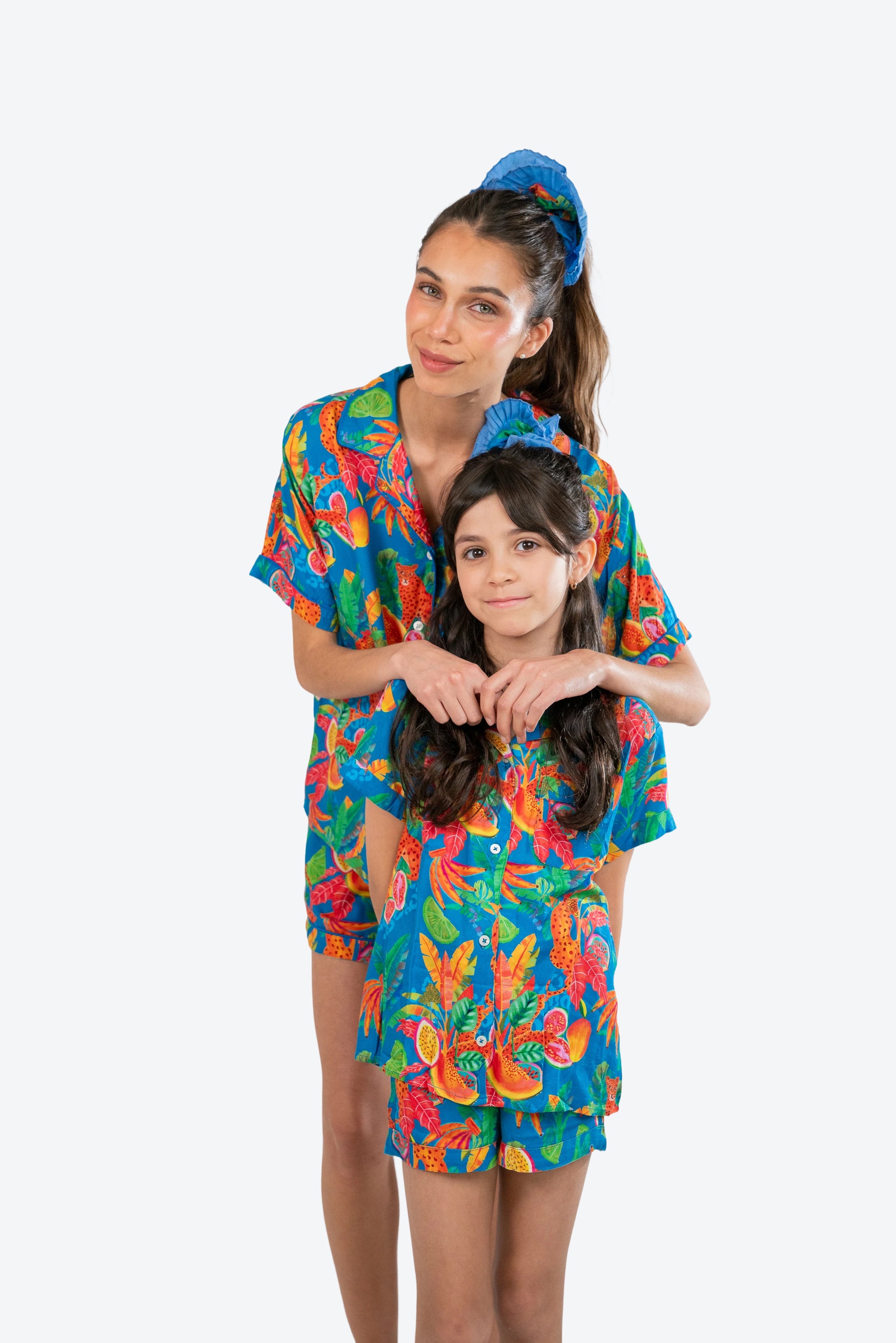 Pijama Tulipan Leopardo Azul S26