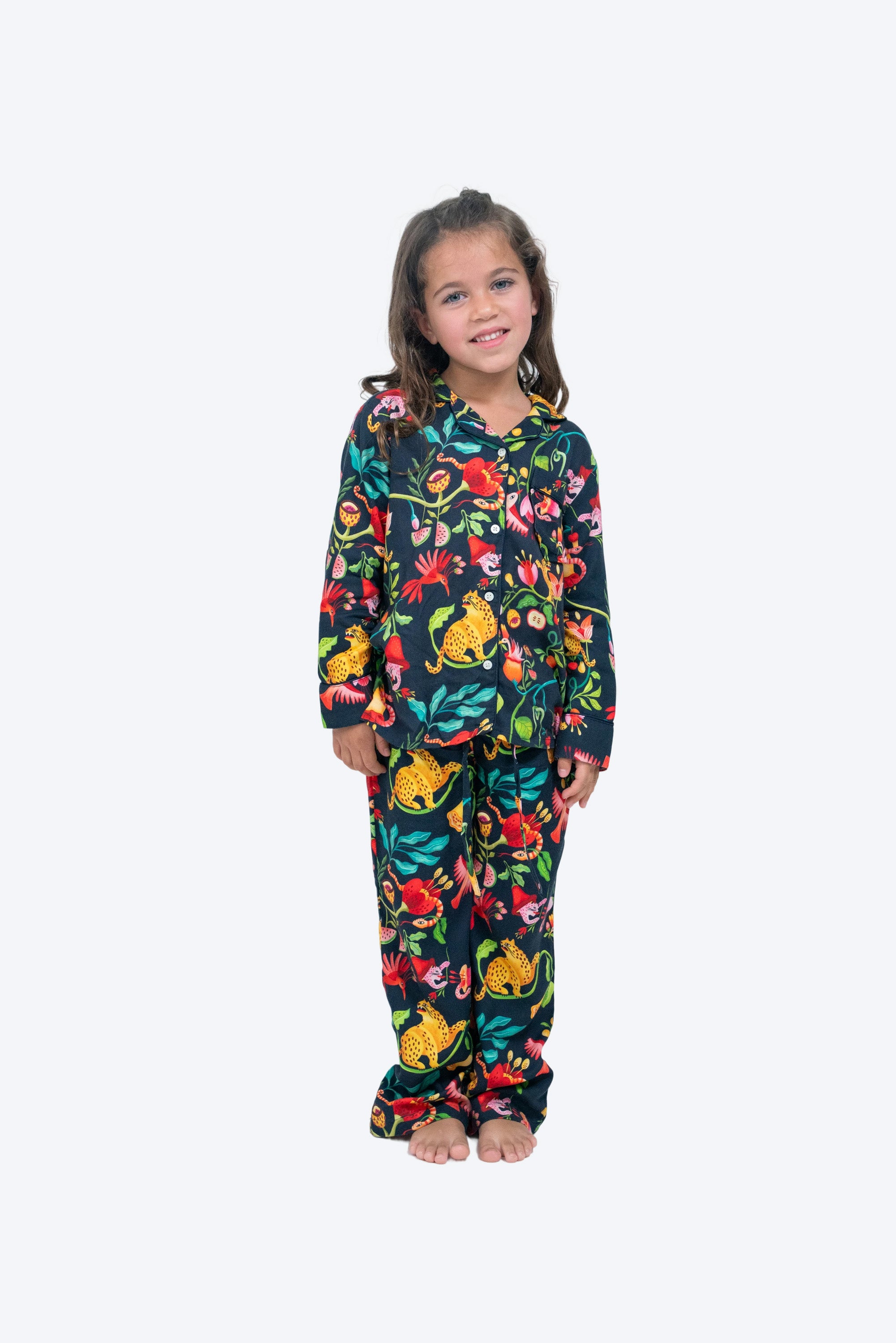 Pijama infantil girasol Leopardo by Pepa Espinoza W25