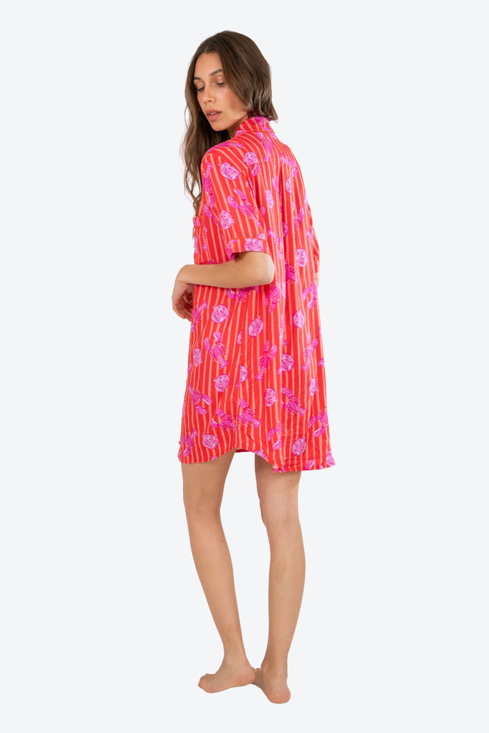 Camisa de dormir Amapola Langosta S26