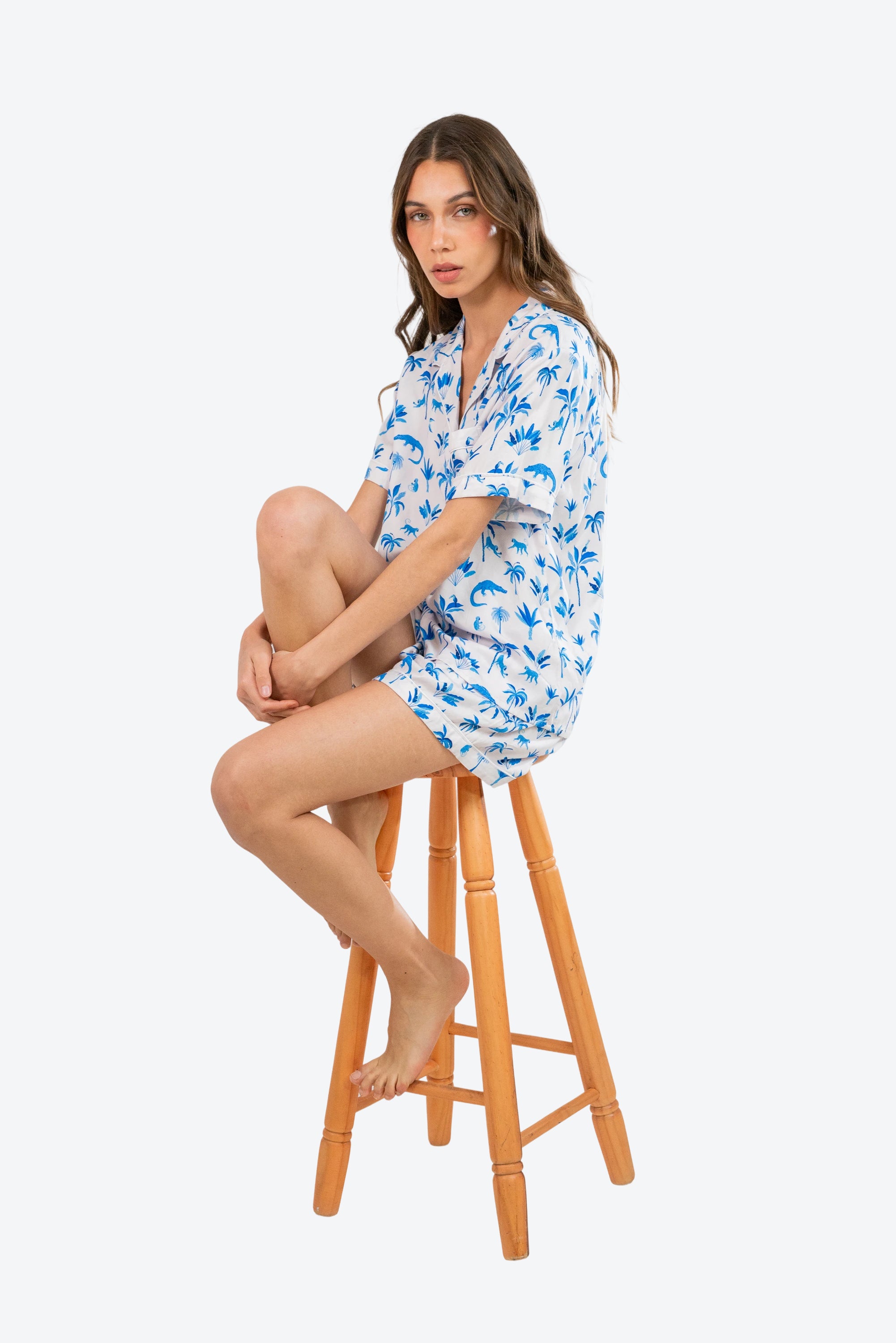 Pijama Tulipan Jungla Azul S26