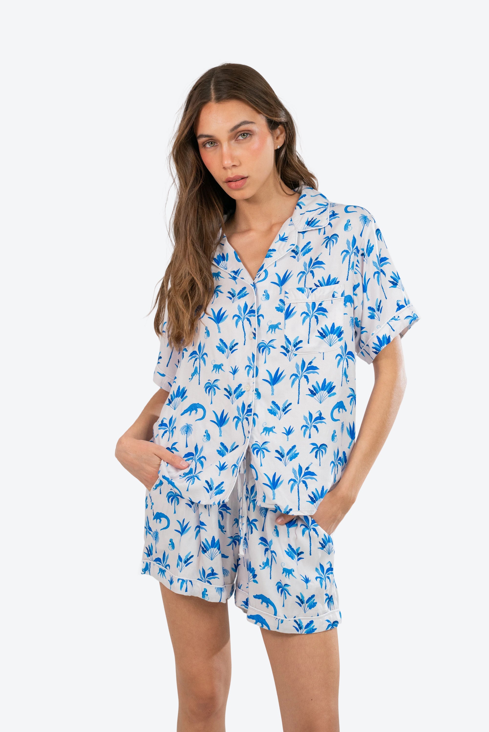 Pijama Tulipan Jungla Azul S26