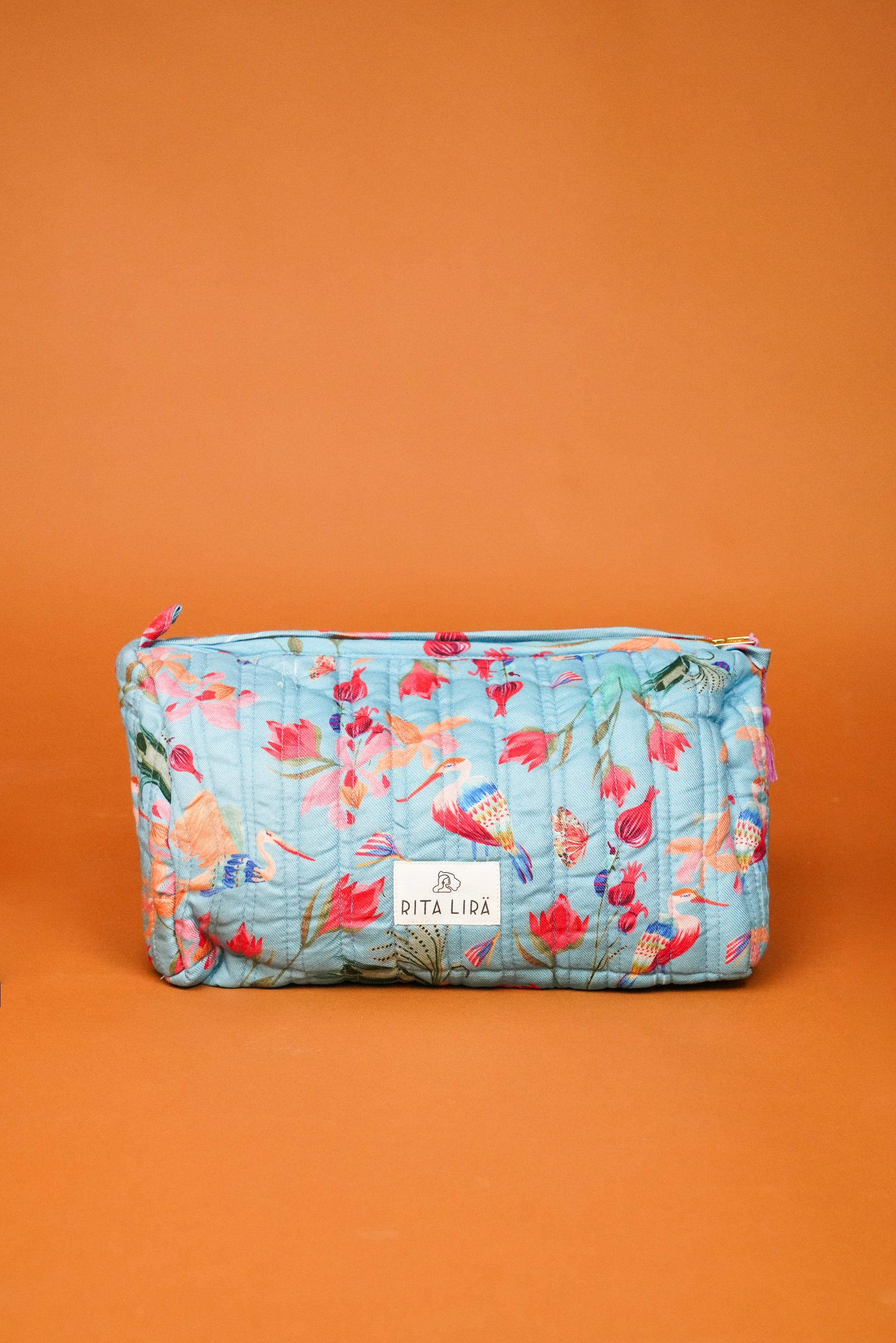 Cosmetiquero Ficus Garzas y Flores W26