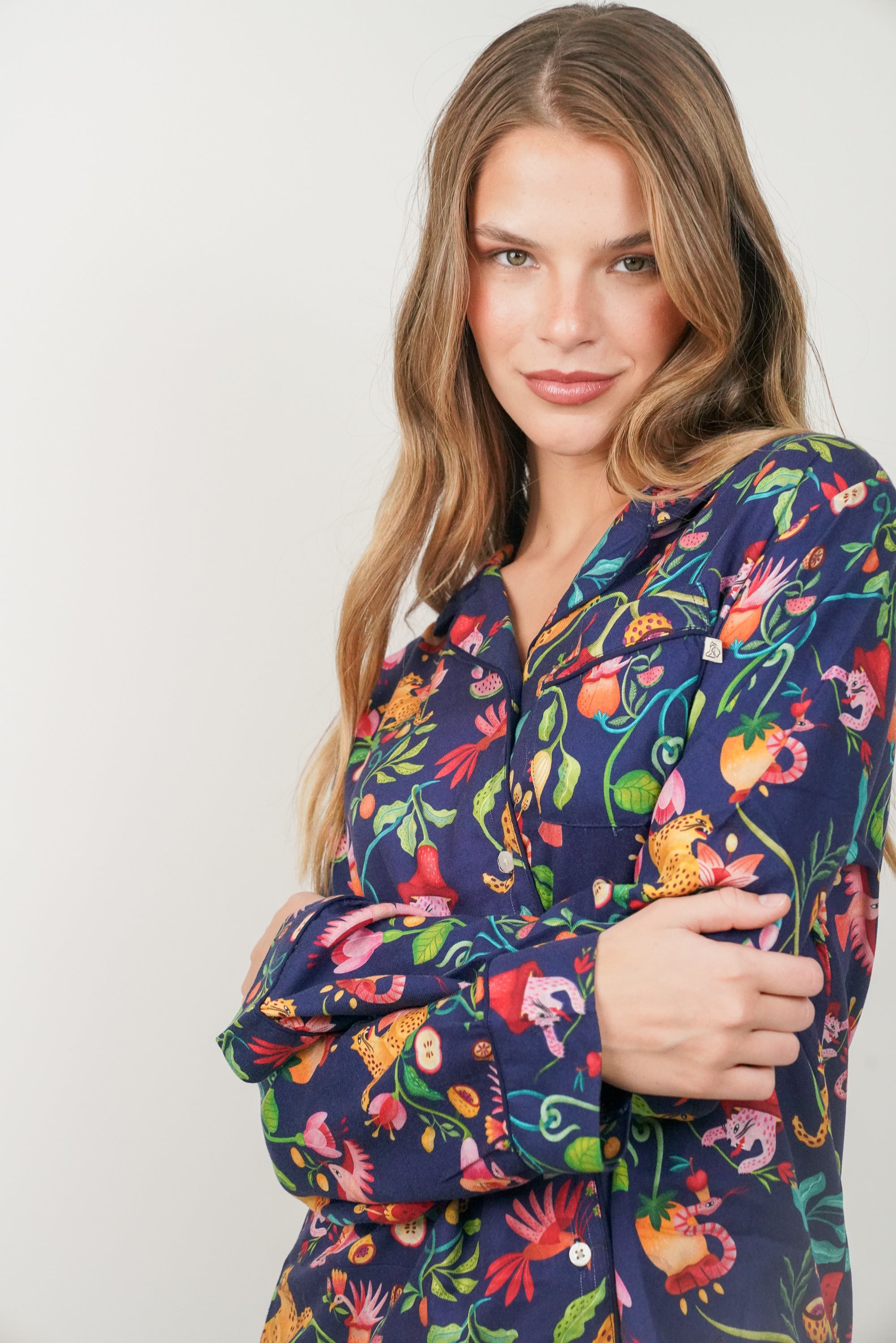 Pijama Violeta Leopardo Pepa Espinoza W26