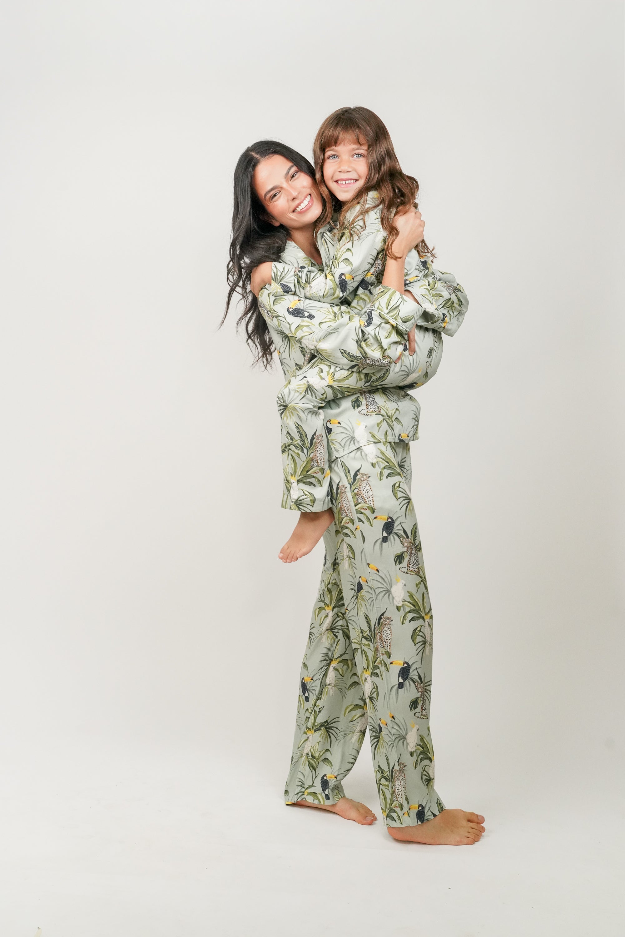 Pijama Violeta Leopardo Cacatuas W26