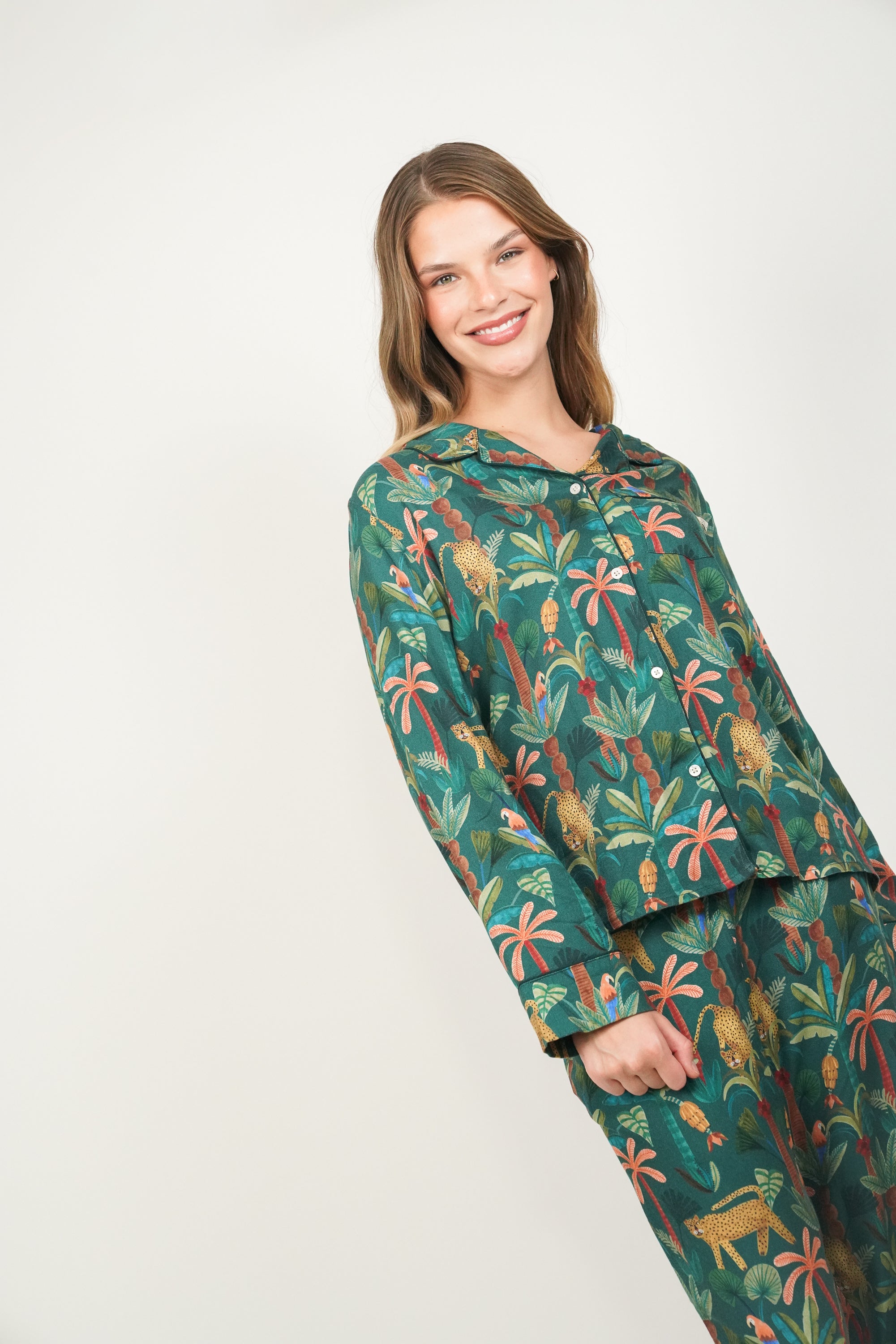 Pijama Violeta Jungla Chita W26