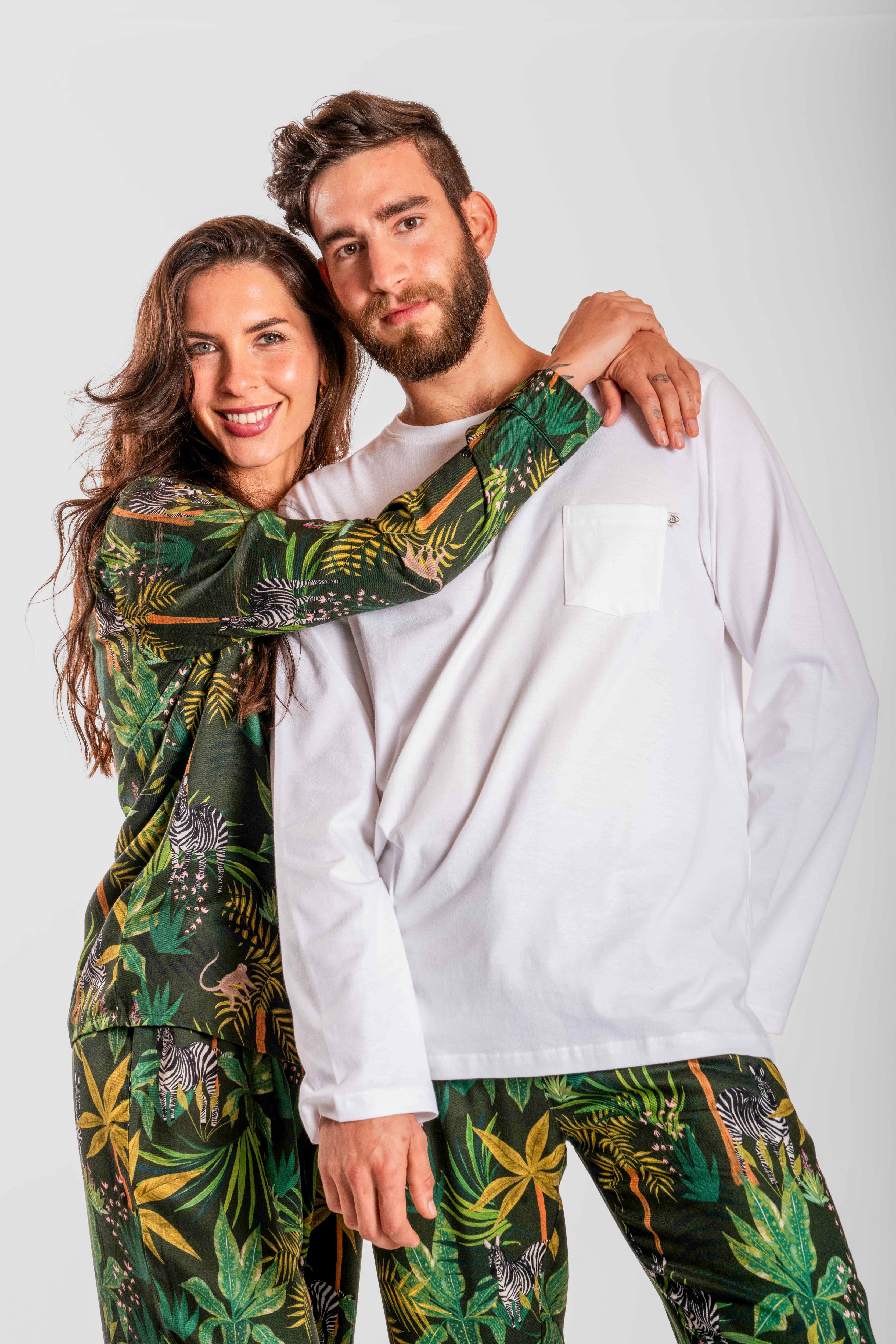 Pijama clavel jungla cebra W24