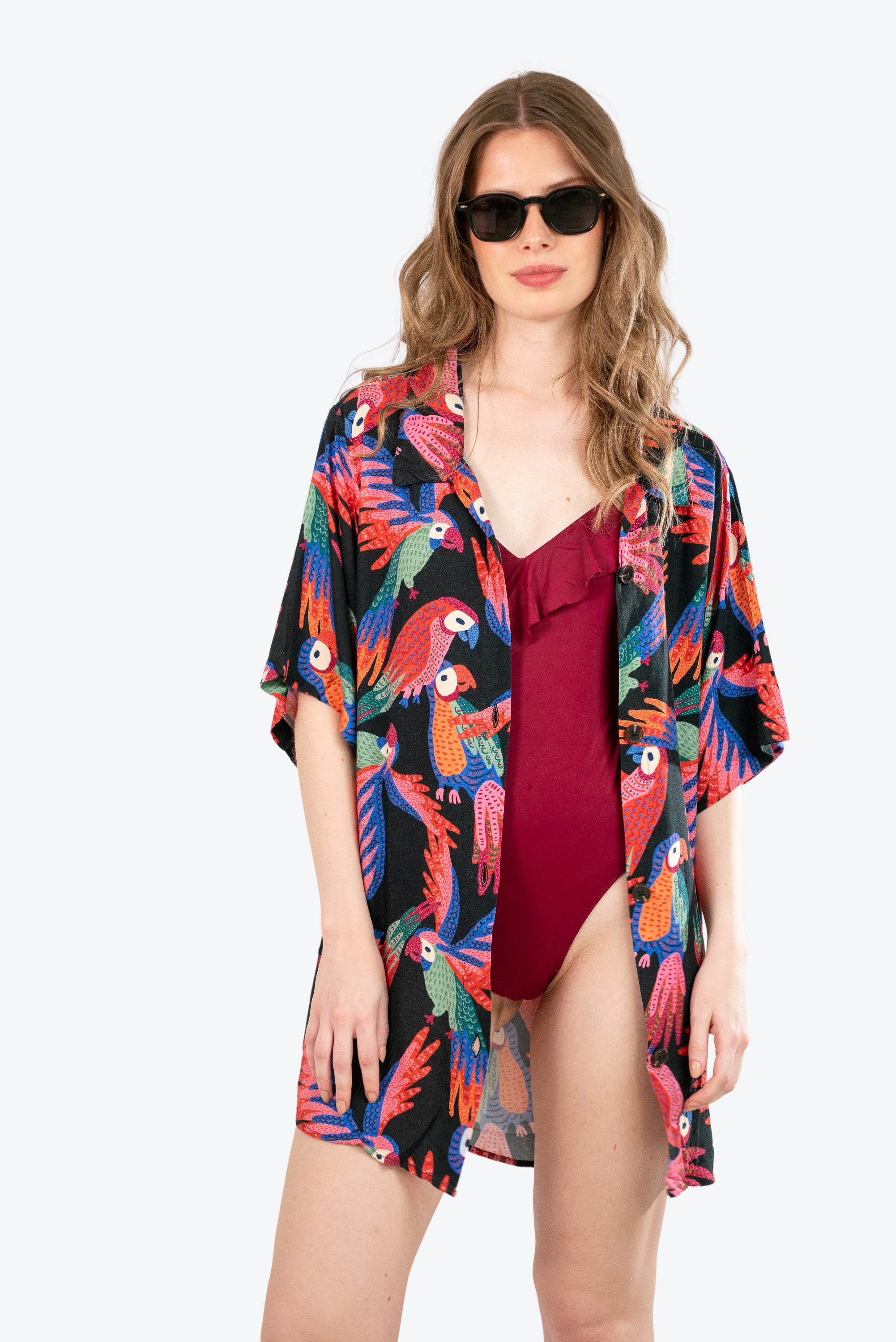 Vestido Dalia Pájaros S26