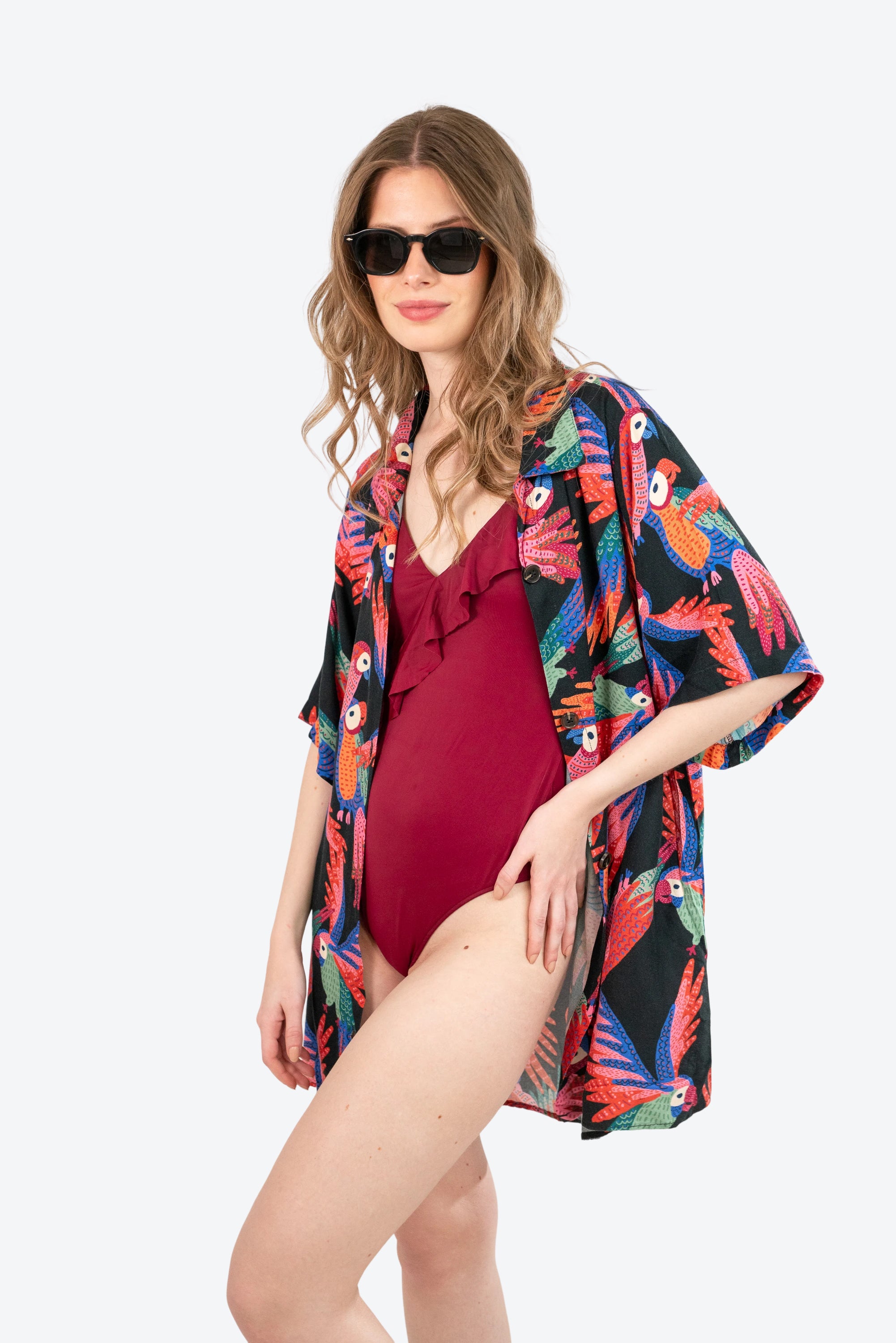 Vestido Dalia Pájaros S26