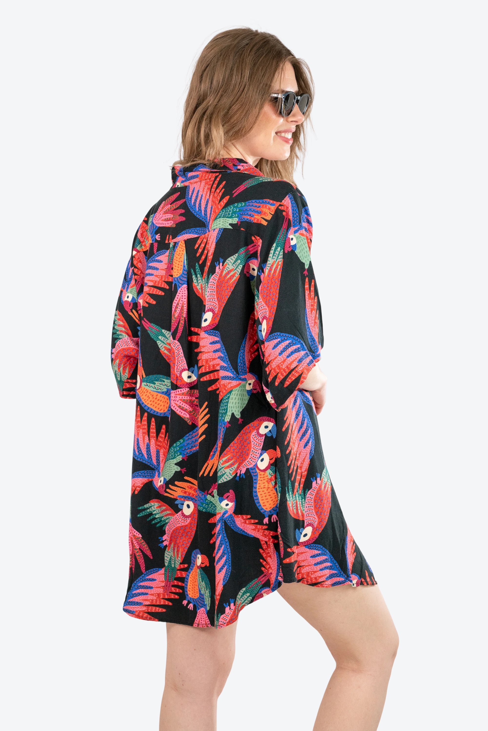 Vestido Dalia Pájaros S26