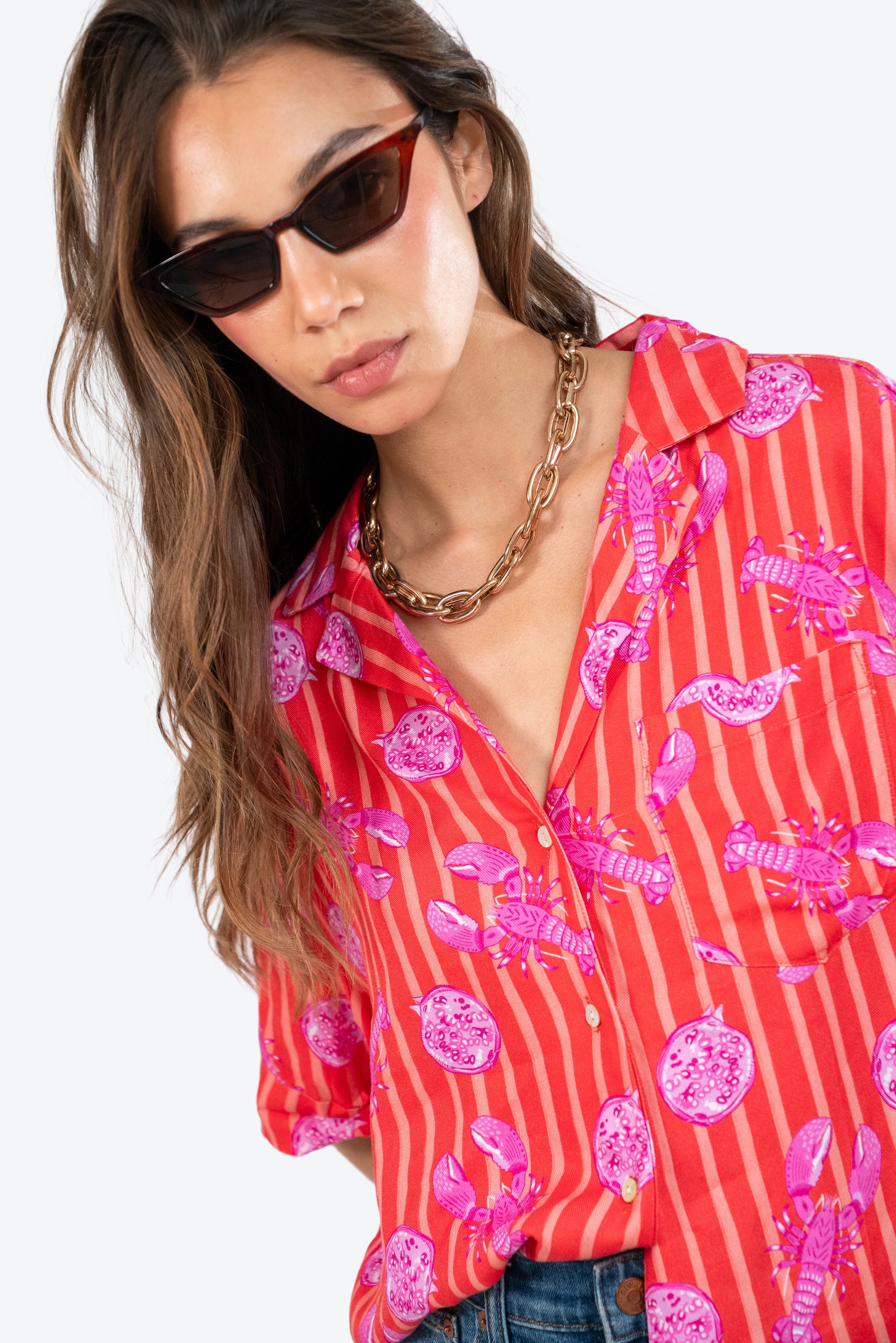 Blusa Begonia Langosta S26