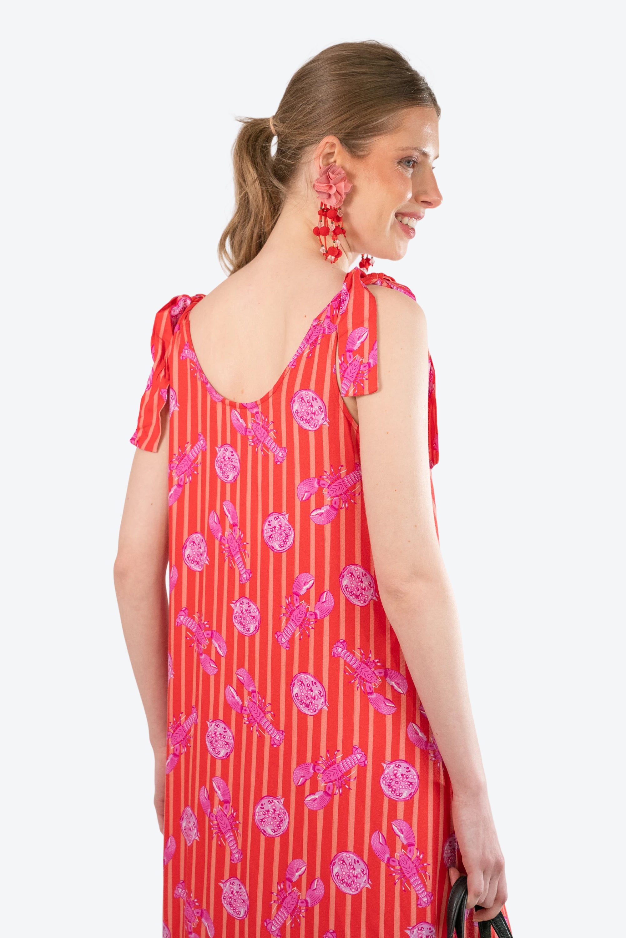 Vestido largo Astromelia Langosta S26