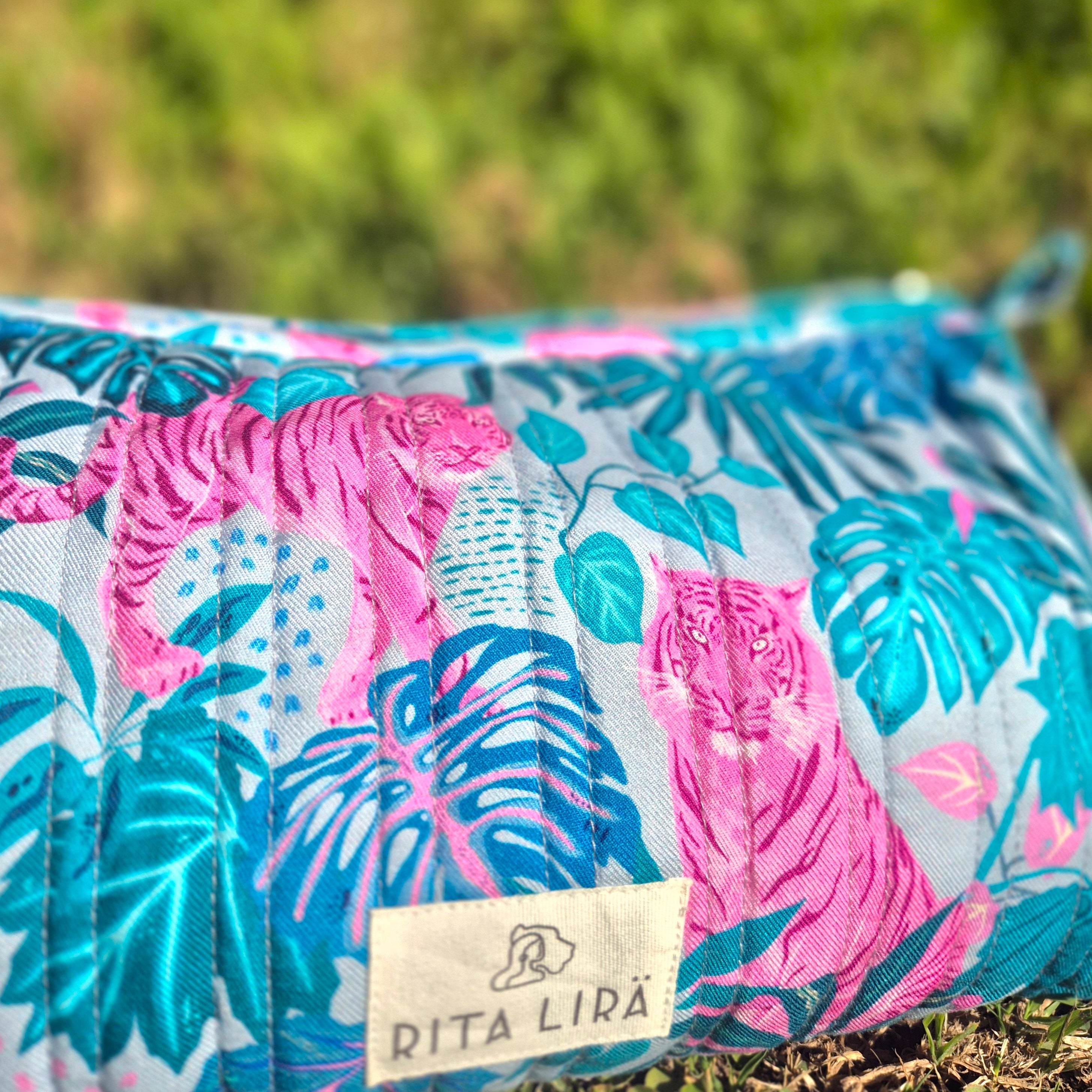 Cosmetiquero Ficus Tigre rosa S26