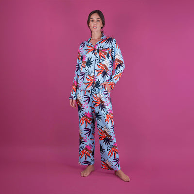 Pijama Violeta Chita Celeste