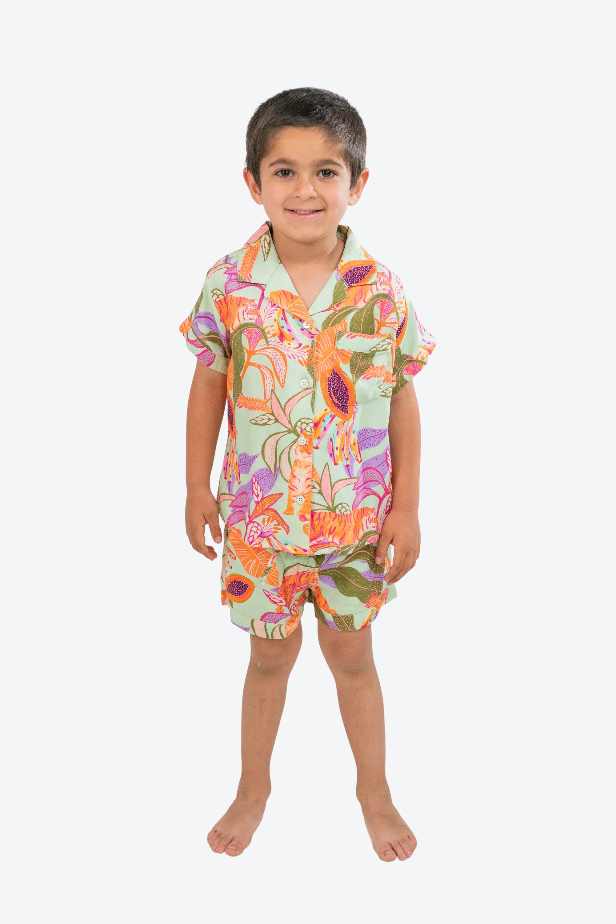 Pijama infantil Jazmin Tigre S26
