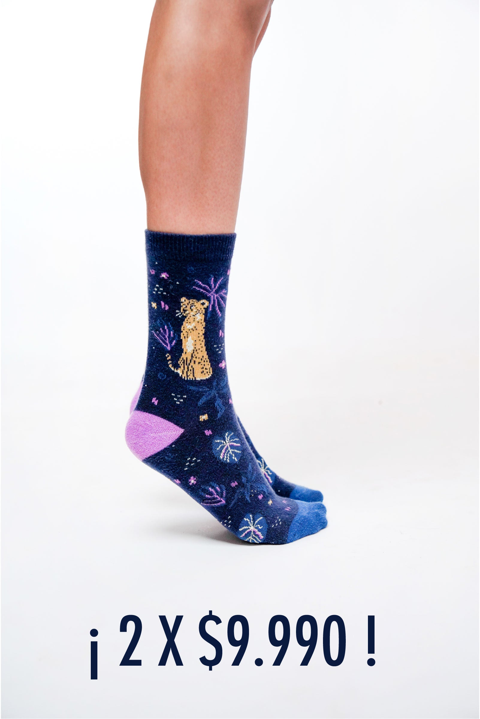 Calcetín Chita Azul