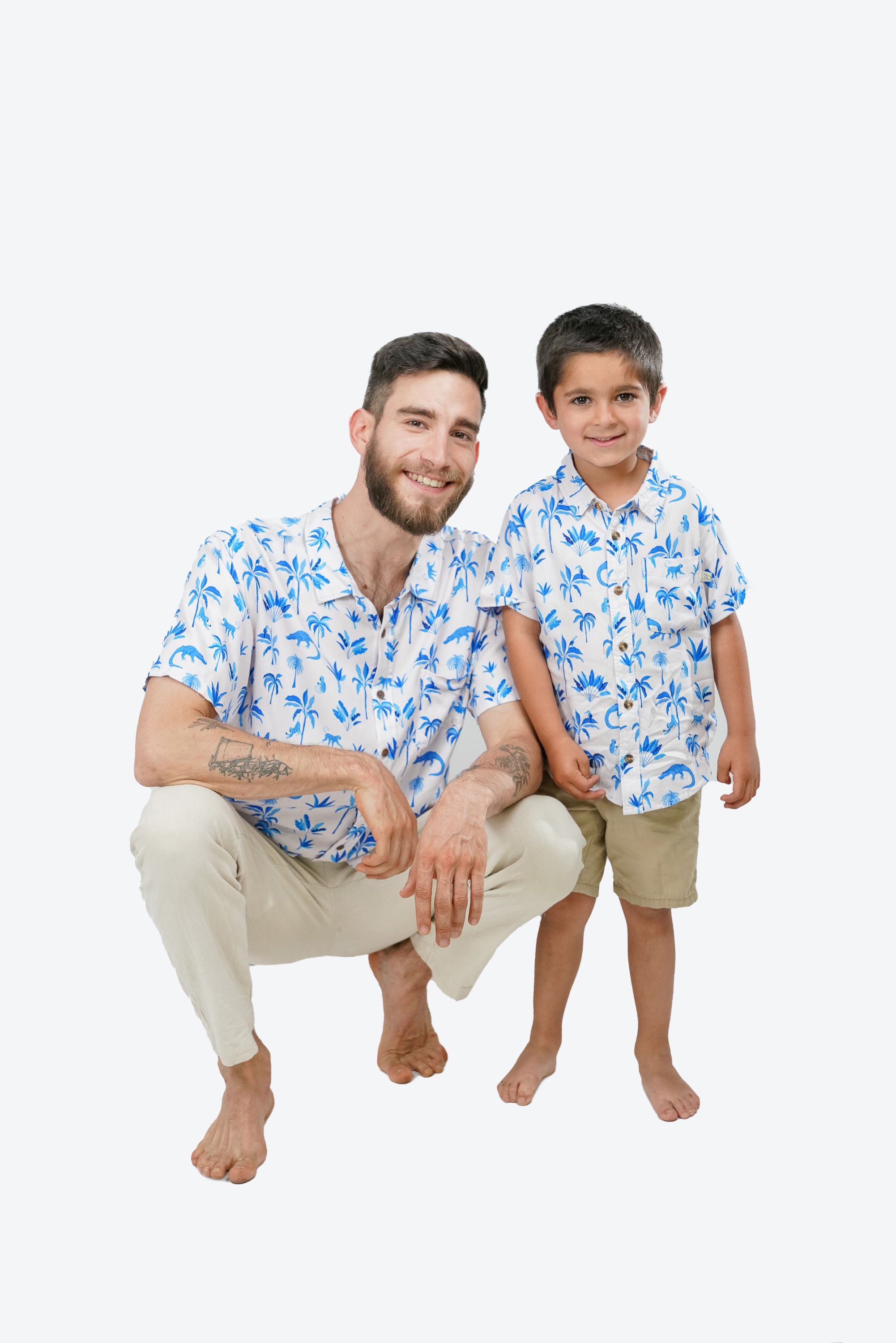 Camisa Lily infantil Jungla Azul S26