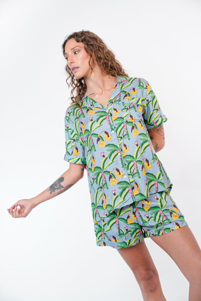 Pijama Tulipan tucan plátanos S25