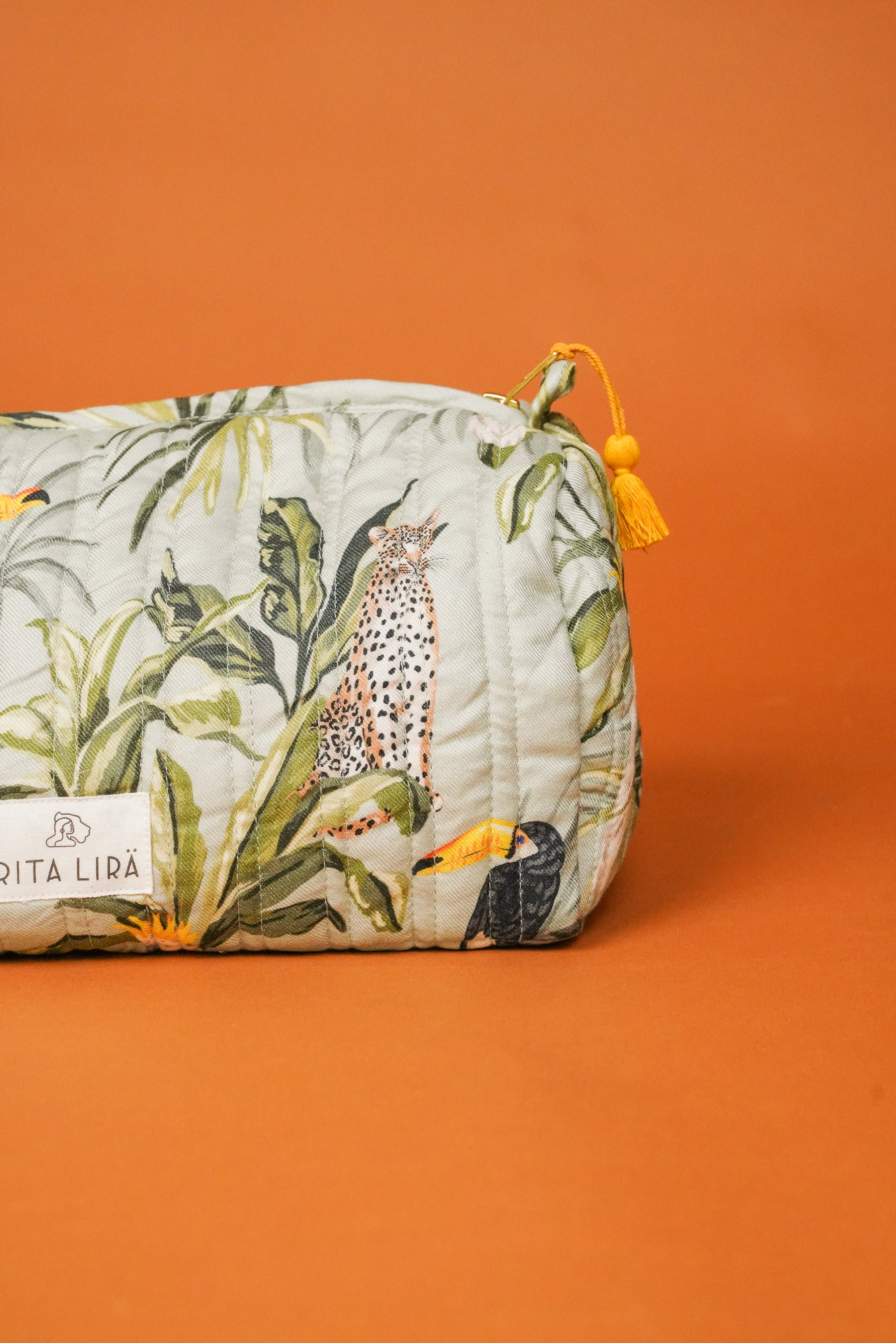 Cosmetiquero Ficus Leopardo Cacatuas W26