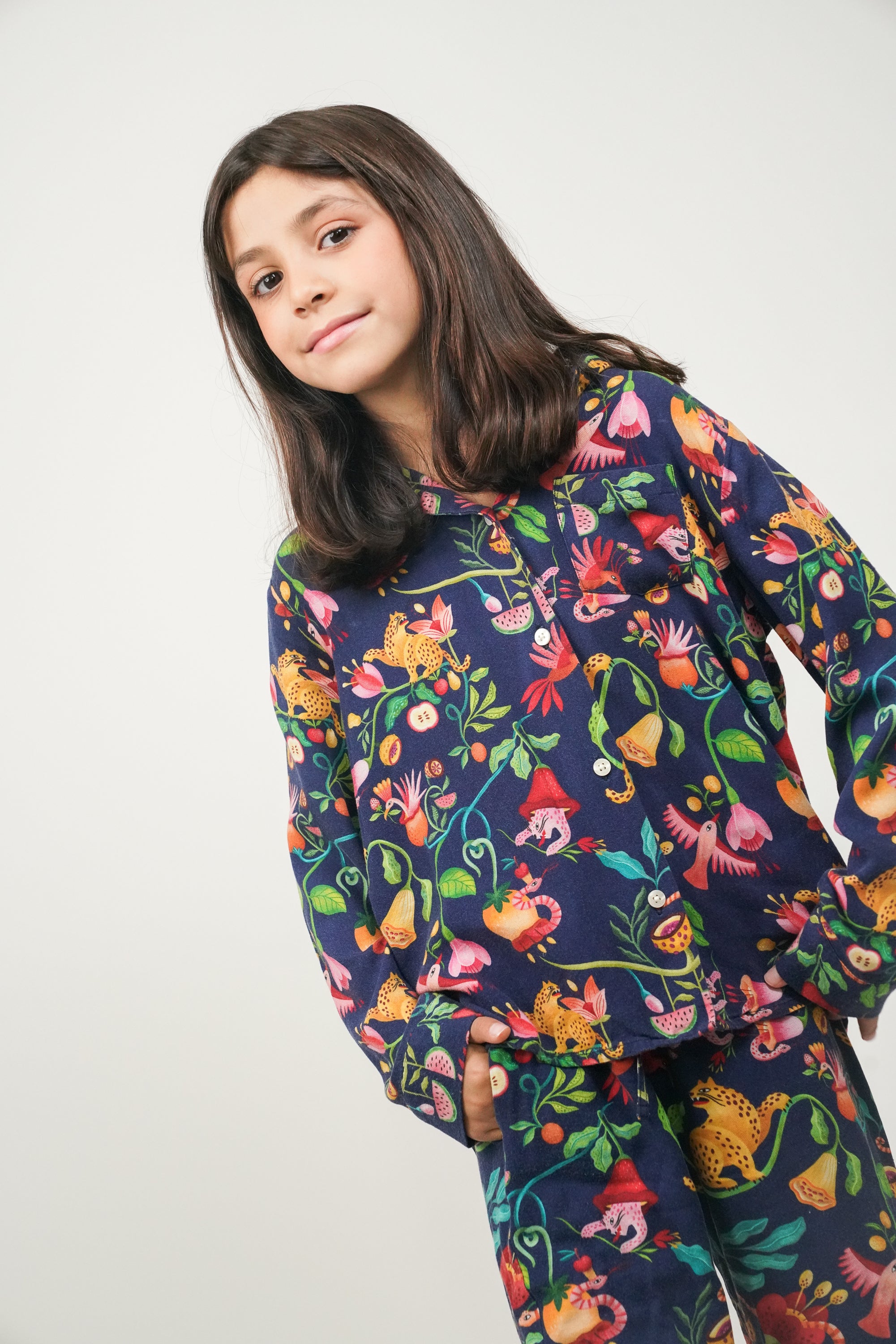 Pijama Infantil Leopardo Pepa Espinoza W26