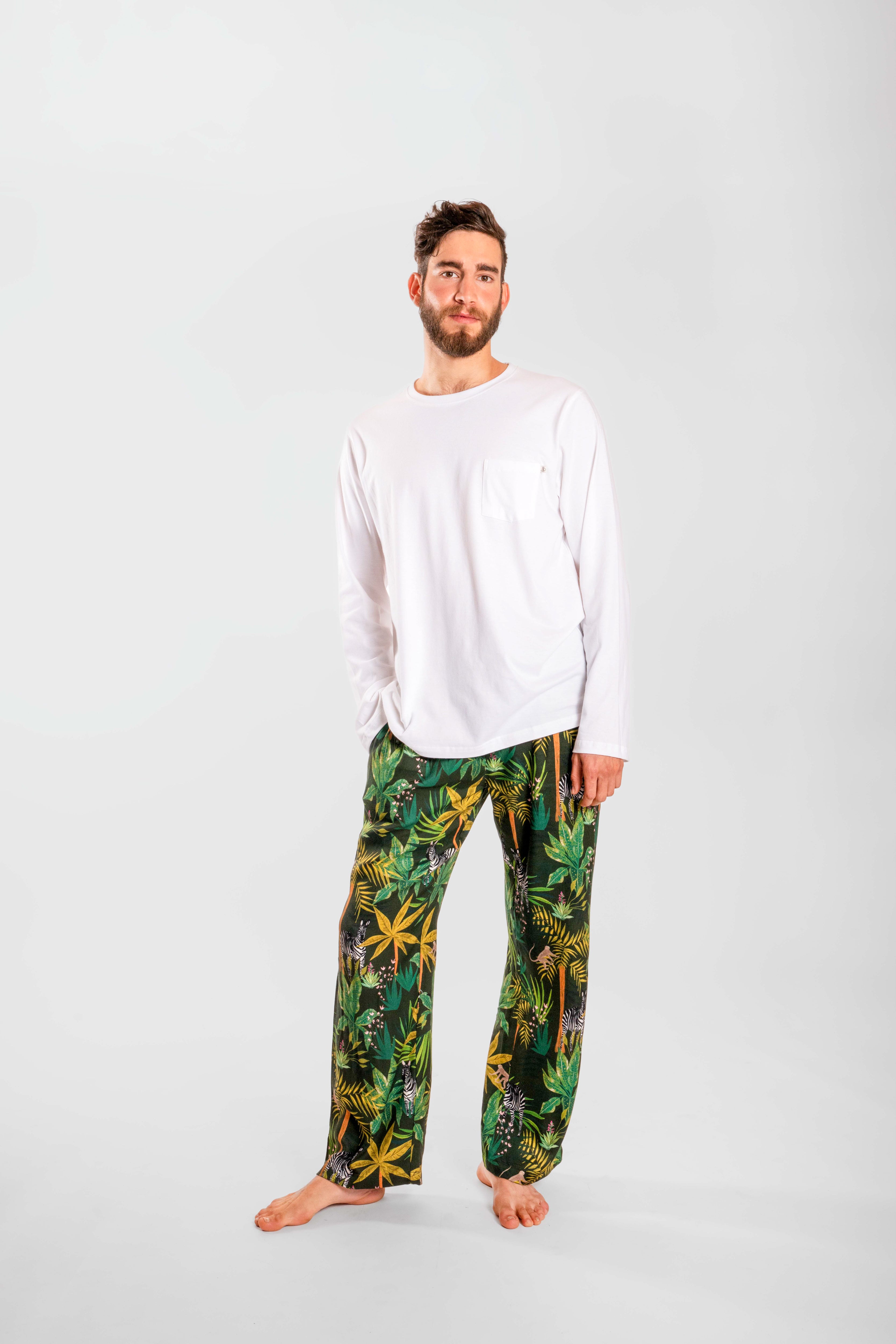 Pijama clavel jungla cebra W24