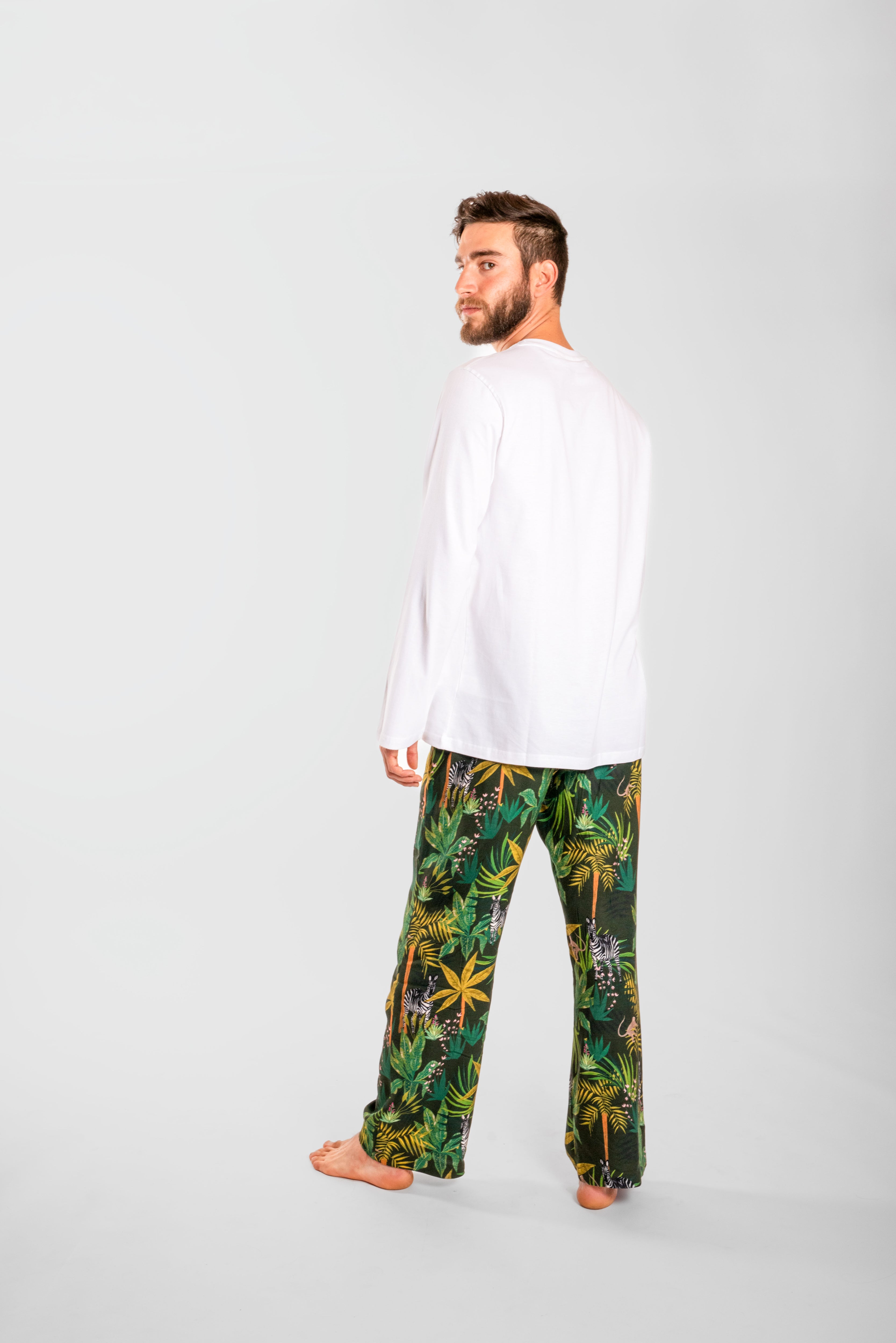 Pijama clavel jungla cebra W24